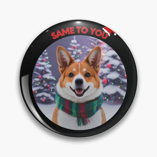 Item preview, Dog lovers line. Funny Corgie for christmas gifts. Merry christmas. Same to you designed and sold by TotalBest.