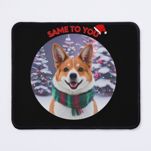 Item preview, Dog lovers line. Funny Corgie for christmas gifts. Merry christmas. Same to you designed and sold by TotalBest.