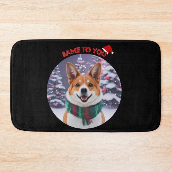 Item preview, Dog lovers line. Funny Corgie for christmas gifts. Merry christmas. Same to you designed and sold by TotalBest.
