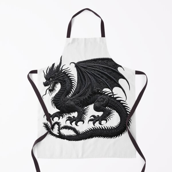 Item preview, Black Dragon Solid Dark Legendary Animal Mythological Creature designed and sold by kylmllr101684.