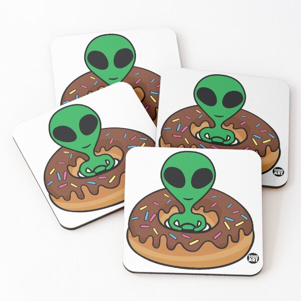 Item preview, ALIEN DONUT SPACESHIP designed and sold by TODD GOLDMAN.