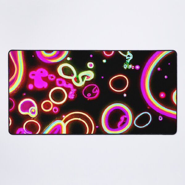 Item preview, Vibrant Neon Glow Pattern designed and sold by Health And Fitness Posts e-Store.