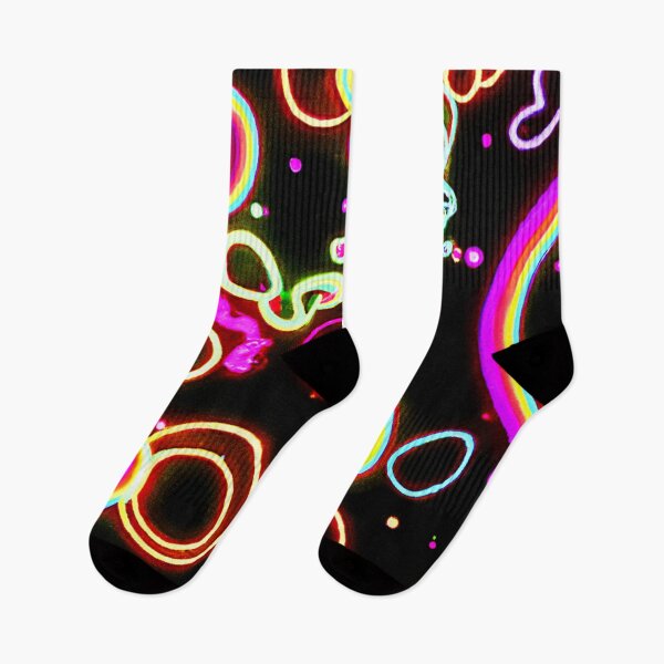 Item preview, Vibrant Neon Glow Pattern designed and sold by Health And Fitness Posts e-Store.