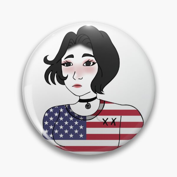 Artikelvorschau, Doomer Girl Wojak – Vereinigte Staaten von Amerika entworfen und verkauft von AztecaPixels.