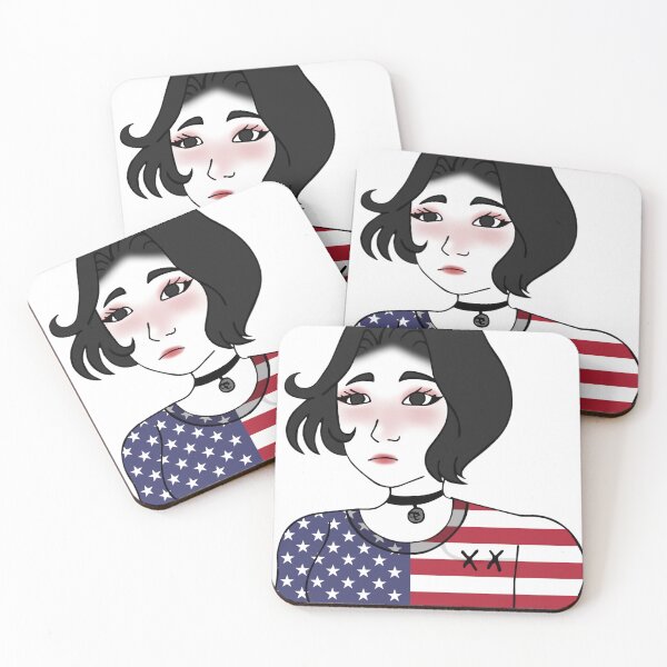 Item preview, Doomer Girl Wojak - United States of America designed and sold by AztecaPixels.