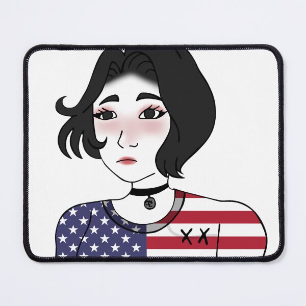 Item preview, Doomer Girl Wojak - United States of America designed and sold by AztecaPixels.