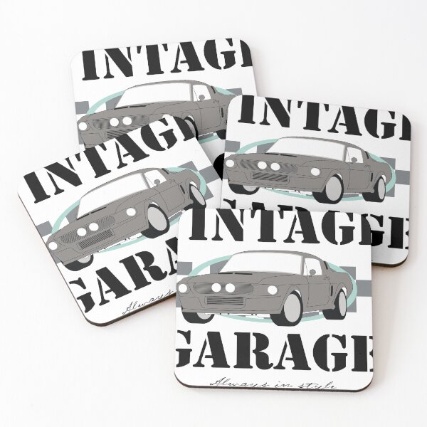 Item preview, Vintage Garage Ford Mustang Shelby GT 500 (67) designed and sold by JLouxDesigns.