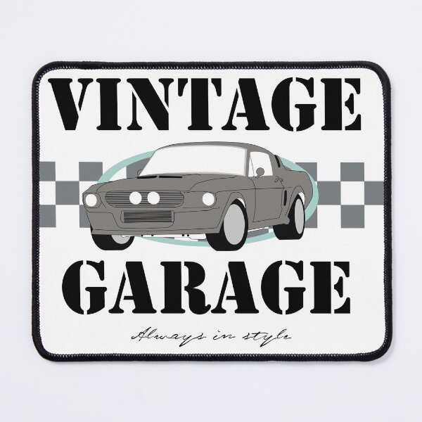 Item preview, Vintage Garage Ford Mustang Shelby GT 500 (67) designed and sold by JLouxDesigns.