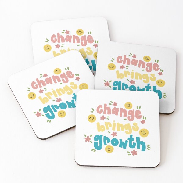 Item preview, Change Brings Growth Smiley Faces designed and sold by GraceMakes03.