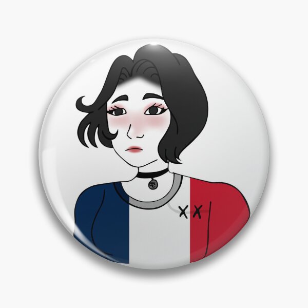 Item preview, Doomer Girl Wojak - France designed and sold by AztecaPixels.