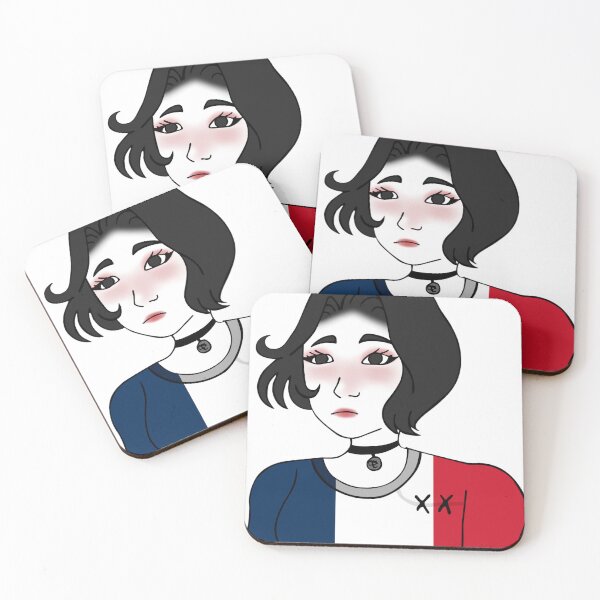 Item preview, Doomer Girl Wojak - France designed and sold by AztecaPixels.