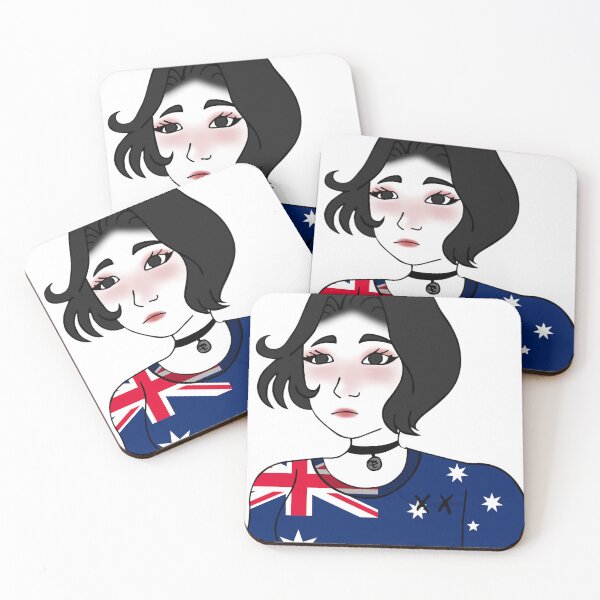 Item preview, Doomer Girl Wojak - Australia designed and sold by AztecaPixels.