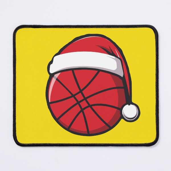 Item preview, A comic basketball with a Santa hat on it. designed and sold by sirhitto.