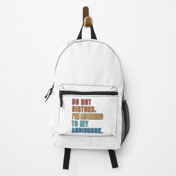 Item preview, No me molestes, estoy escuchando mi audiolibro. designed and sold by InkDrinker23.