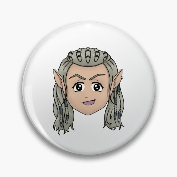 Item preview, Chibi Jaheira Sticker designed and sold by Rayne-K.