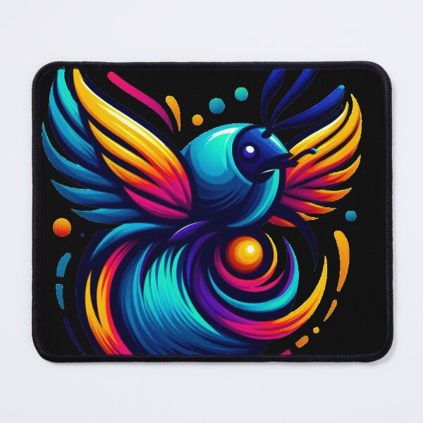 Item preview, Colorful weird bird designed and sold by MiroArtAbstra.