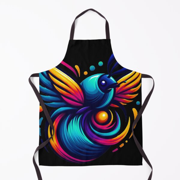 Item preview, Colorful weird bird  designed and sold by MiroArtAbstra.
