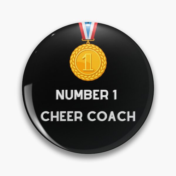 Item preview, Number 1 Cheer Coach designed and sold by Imemewell.