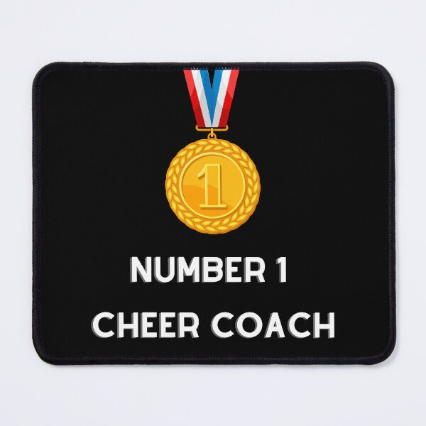 Item preview, Number 1 Cheer Coach designed and sold by Imemewell.