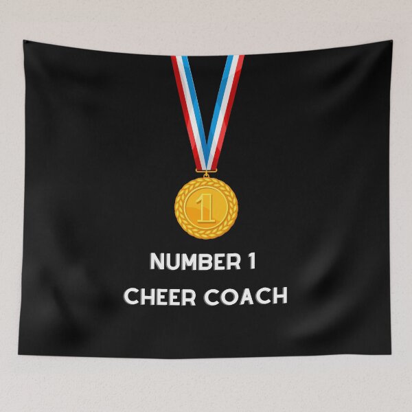 Item preview, Number 1 Cheer Coach designed and sold by Imemewell.