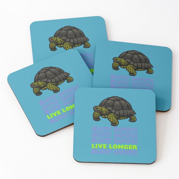Item preview, Slow Down, Live Longer designed and sold by NotBrokenStore.