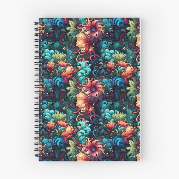 Item preview, Kaleidoscopic Floral Fusion designed and sold by PatentedPrints.