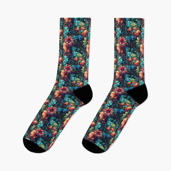 Item preview, Kaleidoscopic Floral Fusion designed and sold by PatentedPrints.
