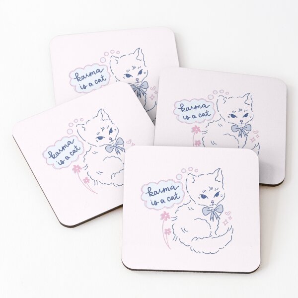 Item preview, karma is a cat taylor swift designed and sold by clairesnation.