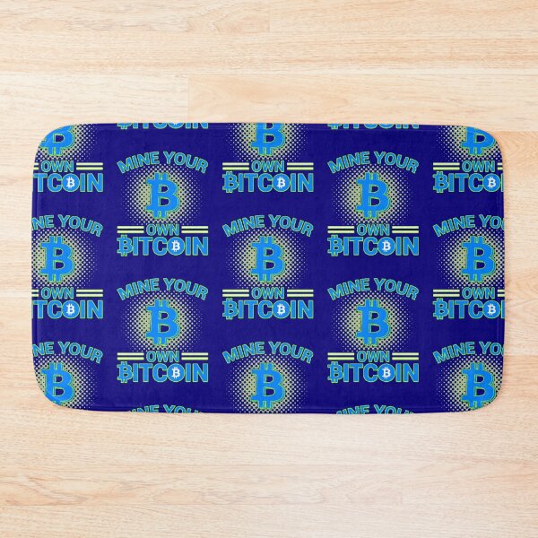 Item preview, Mind Your Own Bitcoin  designed and sold by WoodburyLake.
