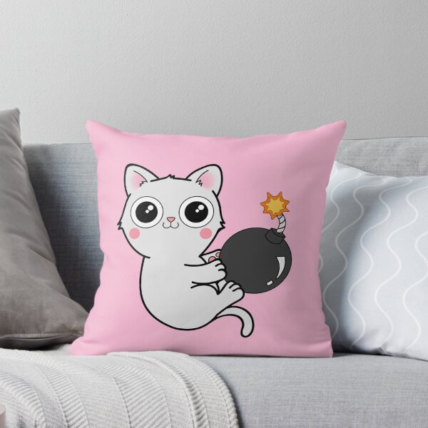 Item preview, Kitty With a Ball of YaaAAAAA!!! - Explosives Expert Cat Playing with Bomb designed and sold by Cali Draws Things.