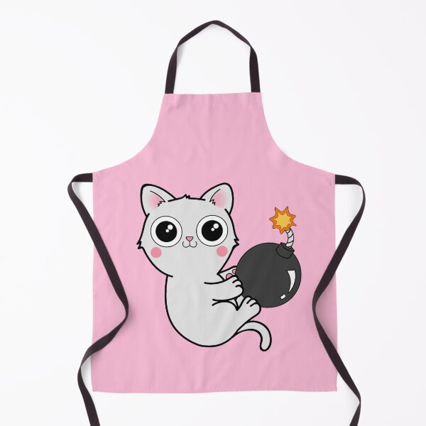 Item preview, Kitty With a Ball of YaaAAAAA!!! - Explosives Expert Cat Playing with Bomb designed and sold by Cali Draws Things.