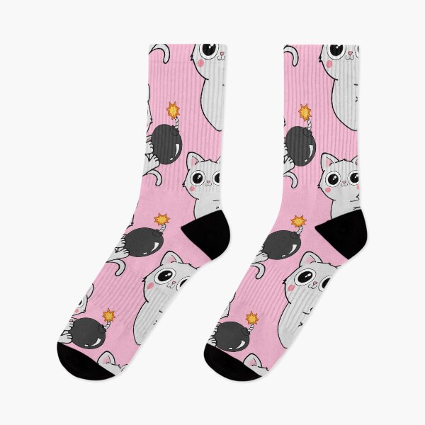 Item preview, Kitty With a Ball of YaaAAAAA!!! - Explosives Expert Cat Playing with Bomb designed and sold by Cali Draws Things.