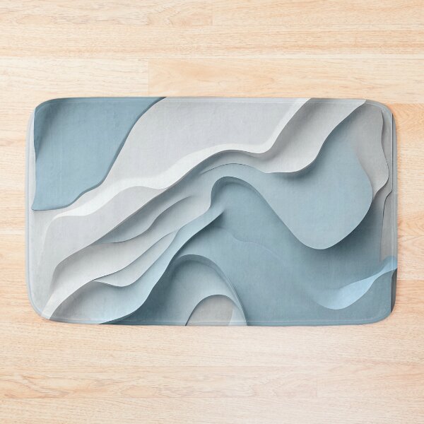 Artikelvorschau, Blaues abstraktes Design, 3D-Effekt entworfen und verkauft von Cuxtom-Shop.