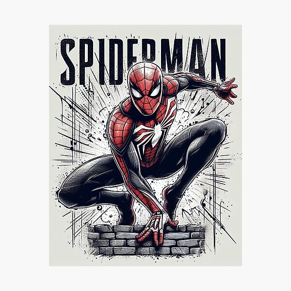 Item preview, Original spiderman poster art designed and sold by Joeya29.