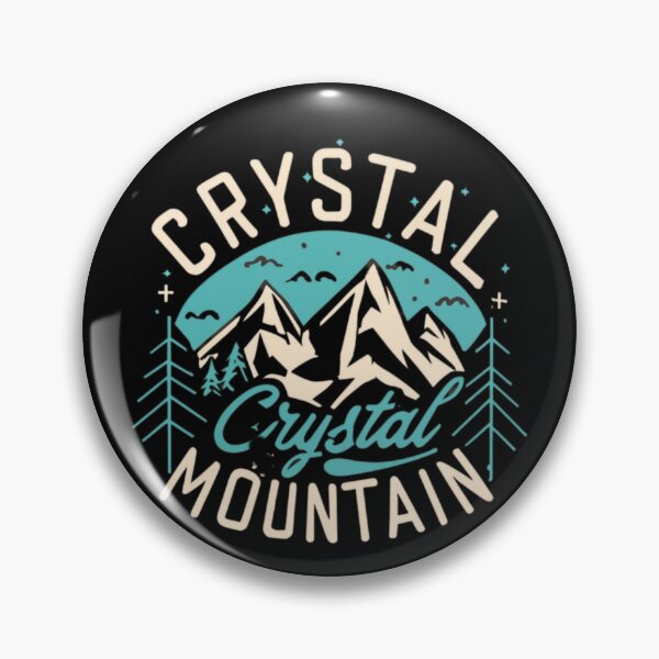Item preview, Crystal  Mountain - Washington  designed and sold by GroovyDino.