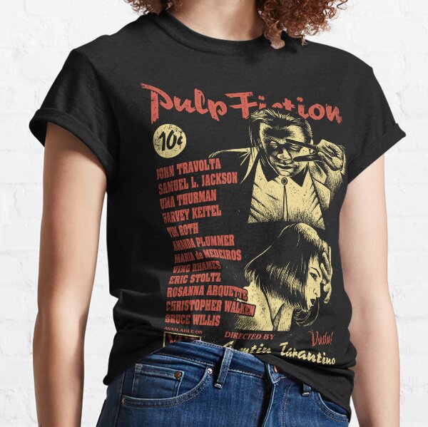 モネ00s 映画 Pulp Fiction Tシャツ タランティーノ weber