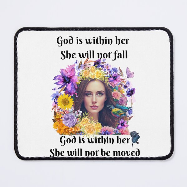 Item preview, Woman enclosed in flower bouquet designed and sold by Believer's Hub.
