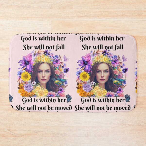 Item preview, Woman enclosed in flower bouquet designed and sold by Believer's  Hub.