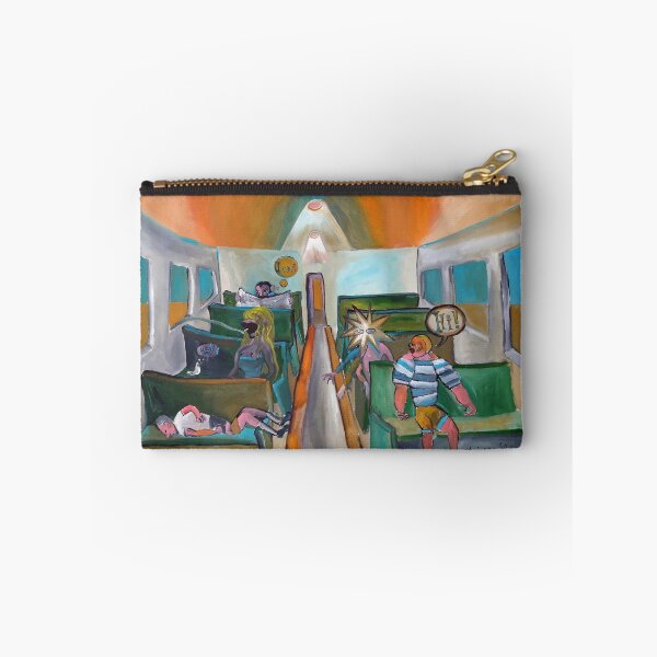 Item preview, The blonde girl in the train designed and sold by Diego Manuel Rodriguez.