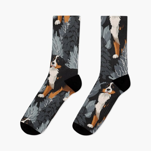 Item preview, William Morris-Inspired Bernese Mountain Dog Fusion designed and sold by cleverEndeavor.