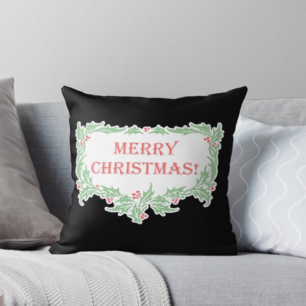 Item preview, Holly Bordered "Merry Christmas!" designed and sold by BReinbold.