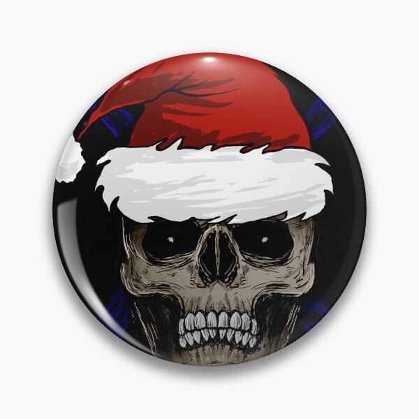 Item preview, Santa Skull designed and sold by deathanarchy.