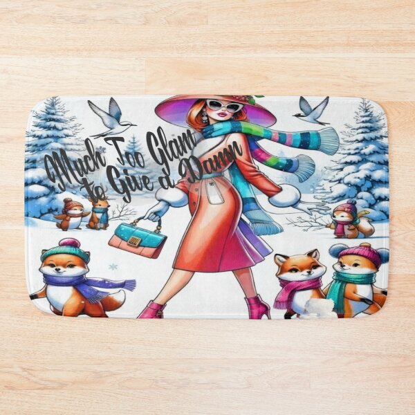 Item preview, Glam Fashionista Christmas Ornament designed and sold by gleefulme.