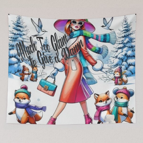 Item preview, Glam Fashionista Christmas Ornament designed and sold by gleefulme.