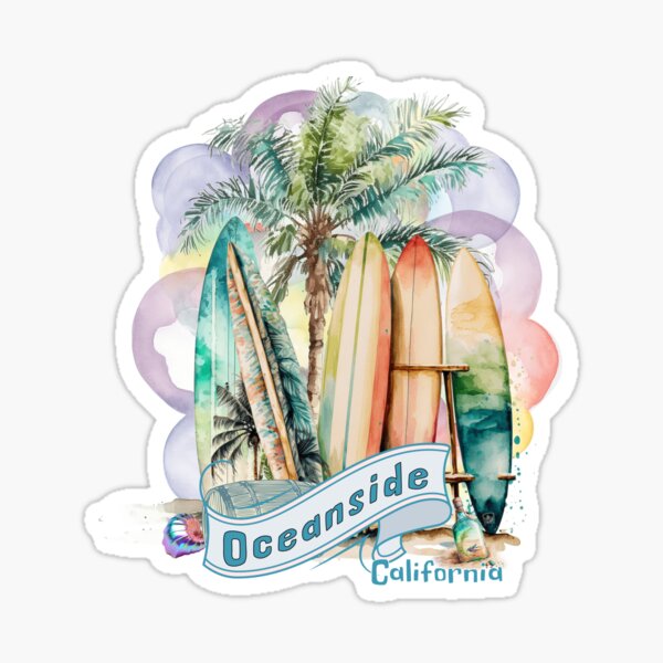 Item preview, Surf Life Oceanside California designed and sold by Destination88.