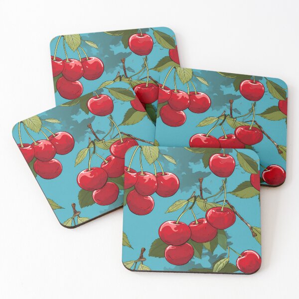Artikelvorschau, Copy of Cherry Illustration Art #5 entworfen und verkauft von CareToCanvas.