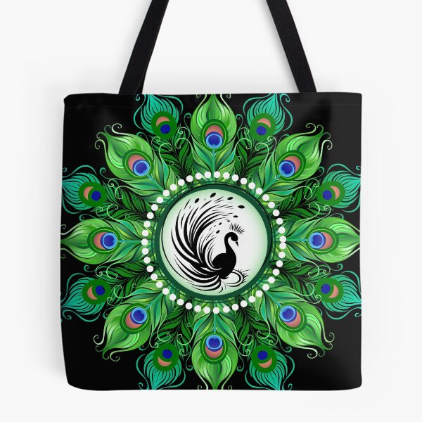 Item preview, Green Bright Peacock Feathers designed and sold by BlueSkyEV.