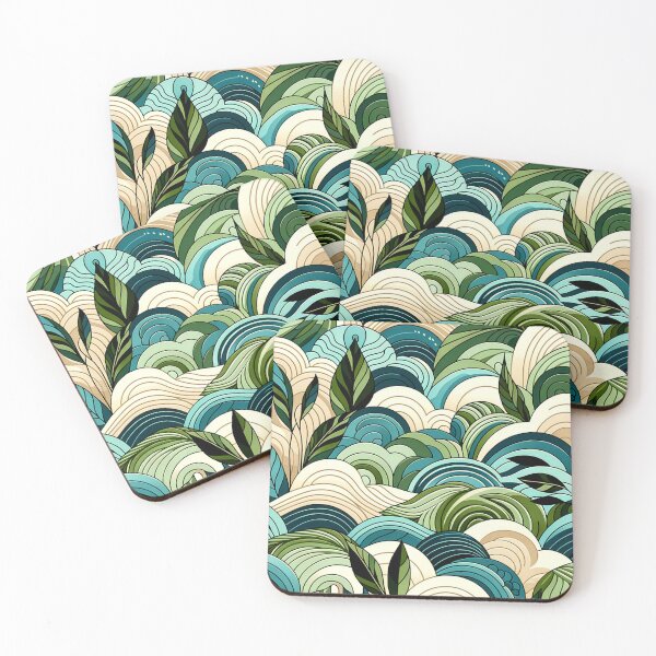 Item preview, Elegant Nature-Inspired Pattern Designs for Tranquil Living designed and sold by The-Library.