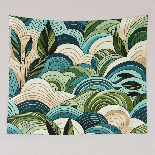 Item preview, Elegant Nature-Inspired Pattern Designs for Tranquil Living designed and sold by The-Library.