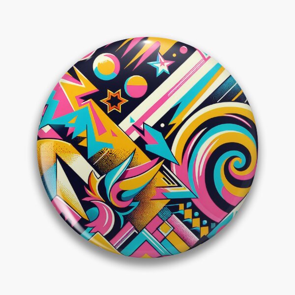 Artikelvorschau, Revive the 80s with Vibrant Retro and Vintage Pattern Designs entworfen und verkauft von The-Library.